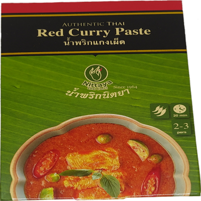 Pâte de curry rouge